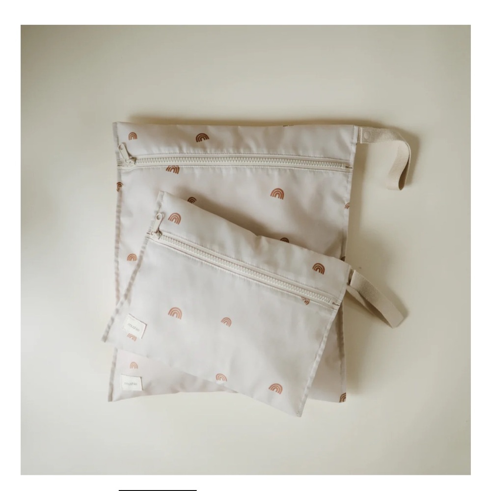 Mushie Water Resistant Wet Bags Set